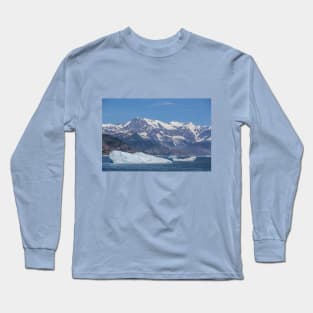 USA. Alaska. Flowing Ice. Long Sleeve T-Shirt